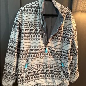 Chubbies Light Gray Beach Club Jacket